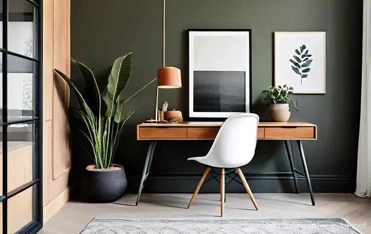 북유럽 감성 인테리어 - **"Cozy Natural Living Room with Textured Comfort"**
    A bright and airy Scandinavian living room ...